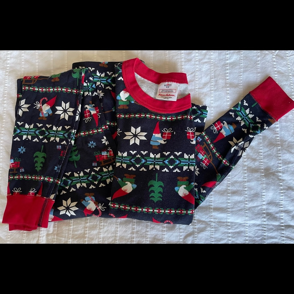 Hanna Anderson Kid's pajamas, size 12